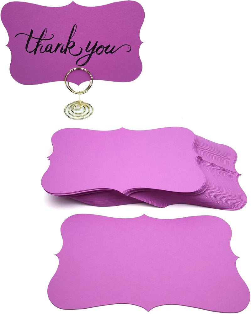 PPAPPAPPIYO 3x5 index card/Set of 72 Blank index cards 180gsm (VIOLET) - Image 5